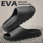 Coconut Cloud Slippers - Stylish Thick-Soled EVA Sandals for Men and Women - Perfect for Beach and Indoor Comfort