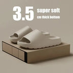 Coconut Cloud Slippers - Stylish Thick-Soled EVA Sandals for Men and Women - Perfect for Beach and Indoor Comfort